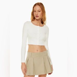 Sunday Best Aritzia Izzy Cardigan Cream Small